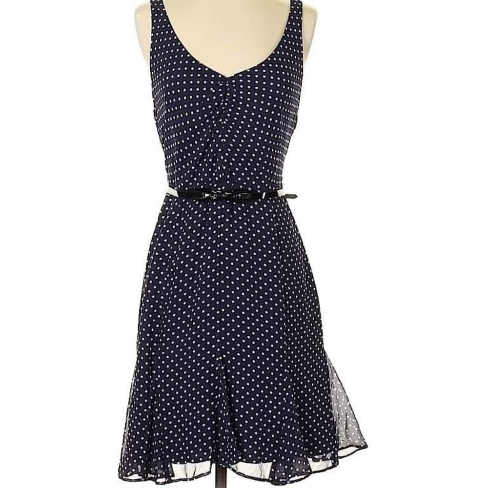 Kate Young polka dot dress